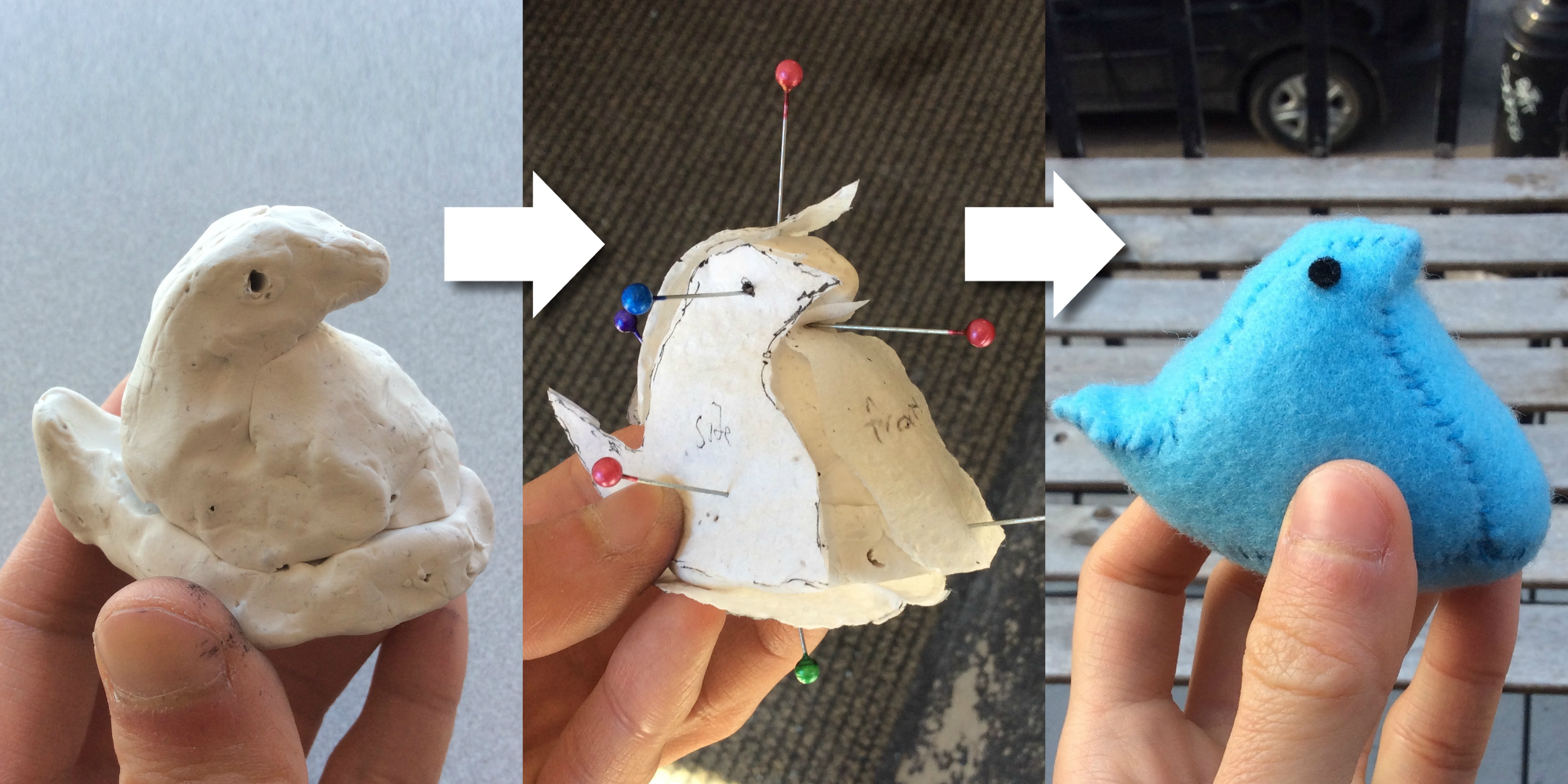 Make Plushie Patterns With Play Doh Paper Towels